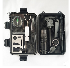 Survival Gear Kit with First Aid Supplies