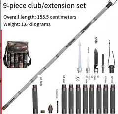 Outdoor Tactical Walking Stick for Hiking and Camping