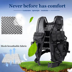 Multi-Purpose Tactical Camouflage Hunting Vest for Men