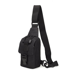 Tactical Shoulder Bag with Field Camouflage Design