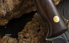 Multi-Purpose Beveled Stone Washing Straight Knife