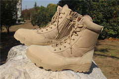 High-Top Tactical Boots for Outdoor Training