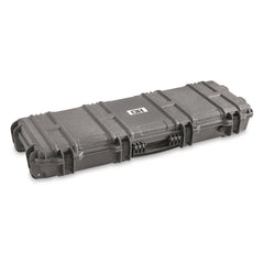 HQ ISSUE Tactical Rifle Case Hard with Foam Gun Cases for Rifles TSA Approved Gray