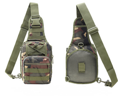 Tactical Hamburger Chest Bag - Camouflage Outdoor Sling