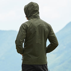 Lightweight Men's Military-Style Waterproof Jacket