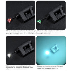 Outdoor Tactical MPLS Charge Helmet LED Light