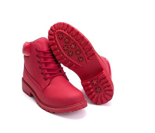 Martin Boots - Flat Leather Ankle Boots