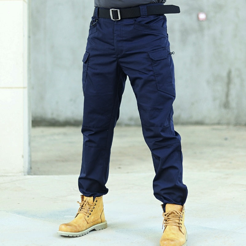 Men's Tactical Camouflage Pants with Multi-Pockets