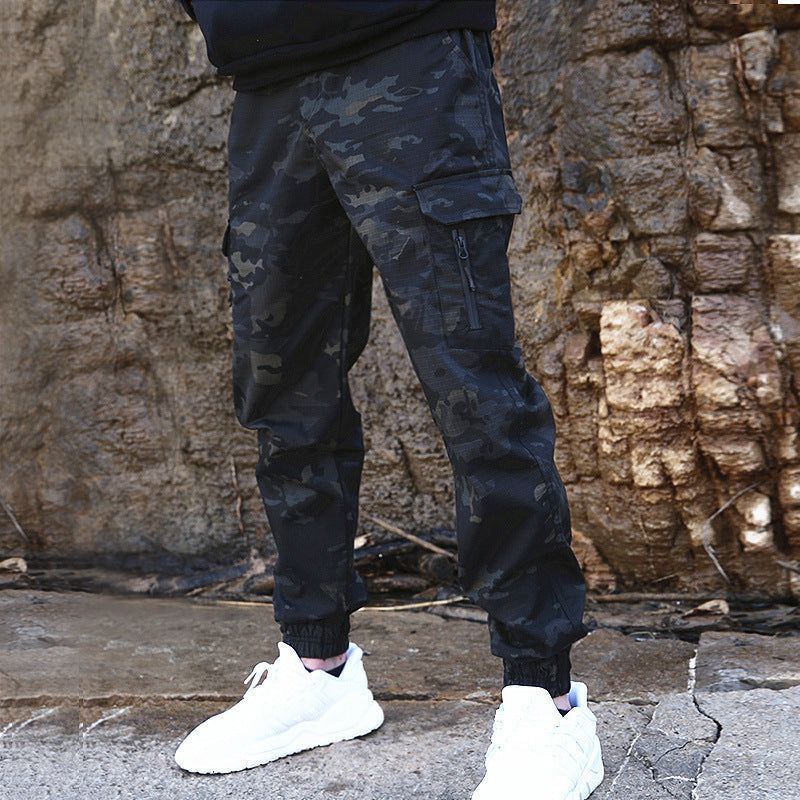 Men's Tactical Camouflage Cargo Joggers (Slim Fit)