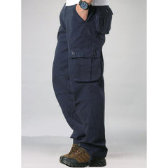 Men's Tactical Cargo Pants with Military Pockets