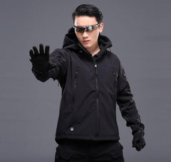 Men's Waterproof Tactical Softshell Jacket Suit