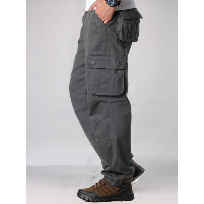 Men's Tactical Cargo Pants with Military Pockets