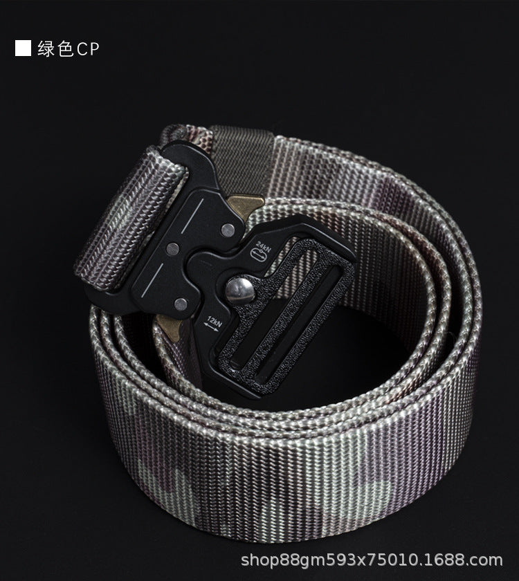 3.8 Wide Cobra Tactical Nylon Men's Utility Belt