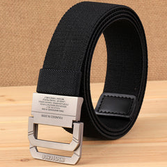 TUSHI Double Ring Nylon Tactical Outdoor Belt
