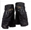 Military Cargo Shorts with Tactical Pockets (One Piece)