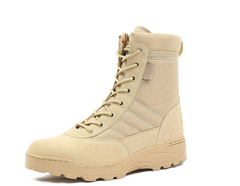 Men's Tactical Military Boots - High-Top Breathable Design