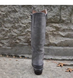 Low-Heeled Martin Boots, Retro English Style Tall Boots