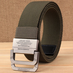 TUSHI Double Ring Nylon Tactical Outdoor Belt