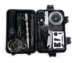 Outdoor Survival Gear Camping Hiking Kit Portable Tools