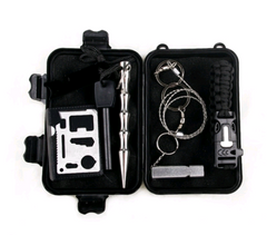Outdoor Survival Gear Camping Hiking Kit Portable Tools