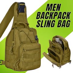 Tactical Chest Bag Backpack Military Sling Crossbody Pouch