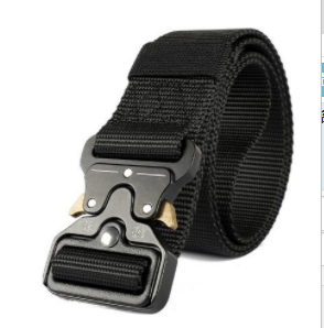 Wilderness Canvas Tactical Belt for Outdoor Use (Single)
