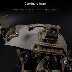 Outdoor Tactical MPLS Charge Helmet LED Light