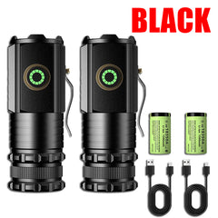 Portable Rechargeable Mini High-Intensity Flashlight
