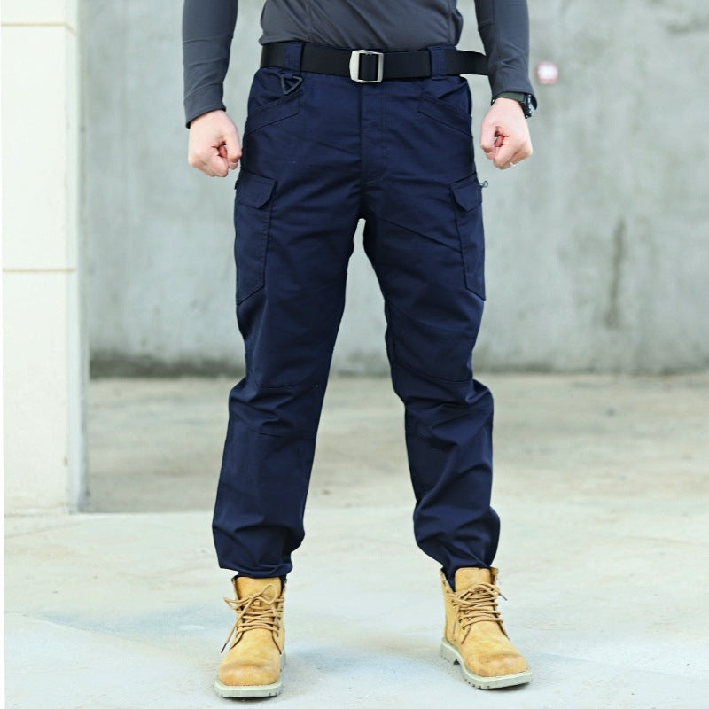 Men's Tactical Camouflage Pants with Multi-Pockets