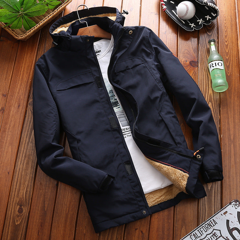 Thickened Fleece Tactical Jacket for Mountaineering