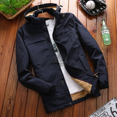 Thickened Fleece Tactical Jacket for Mountaineering