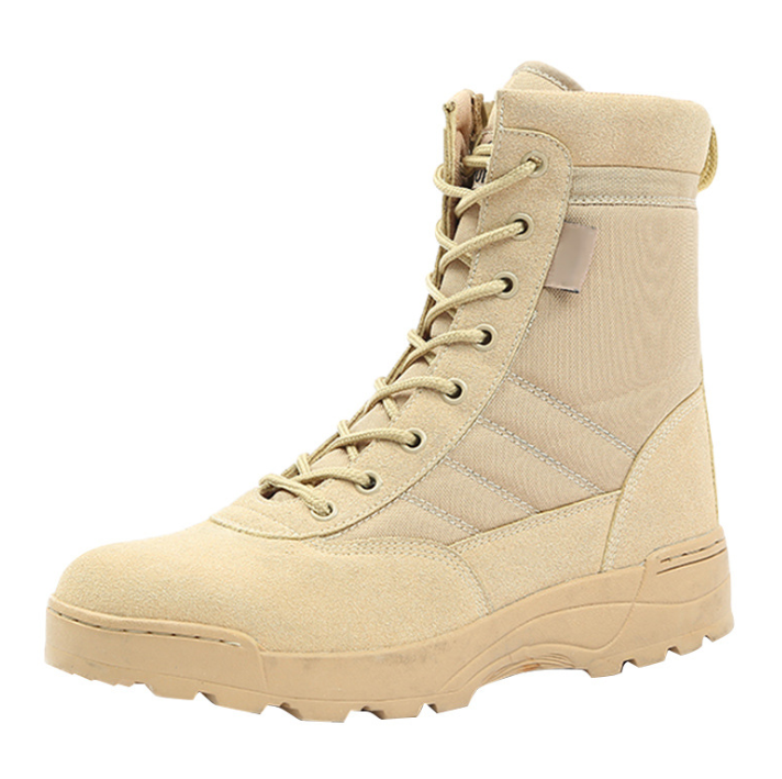 Men's Tactical Military Boots - High-Top Breathable Design