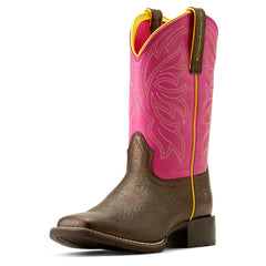 ARIAT Womens Buckley Western Boot Blushing Pink/Bronze Age 8.5