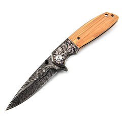 Outdoor Tactical Folding Knife - Multi-Function Hunting Tool