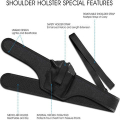 Neoprene Tactical Gun Holster for Concealed Carry