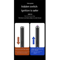 Windproof Double Safety Kitchen Torch Igniter