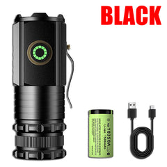 Portable Rechargeable Mini High-Intensity Flashlight