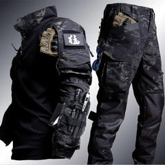 Tactical Long Sleeve Camouflage Frog Suit T-shirt