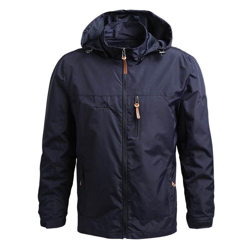 Men's Tactical Waterproof Military Windbreaker Jacket