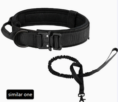 Tactical Nylon Dog Collar for Large Breeds