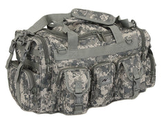 Nexpak Mens Large 22" Inch ACU Digital Camo Duffel Duffle Military Molle Tactical Gear Shoulder Strap Travel Bag