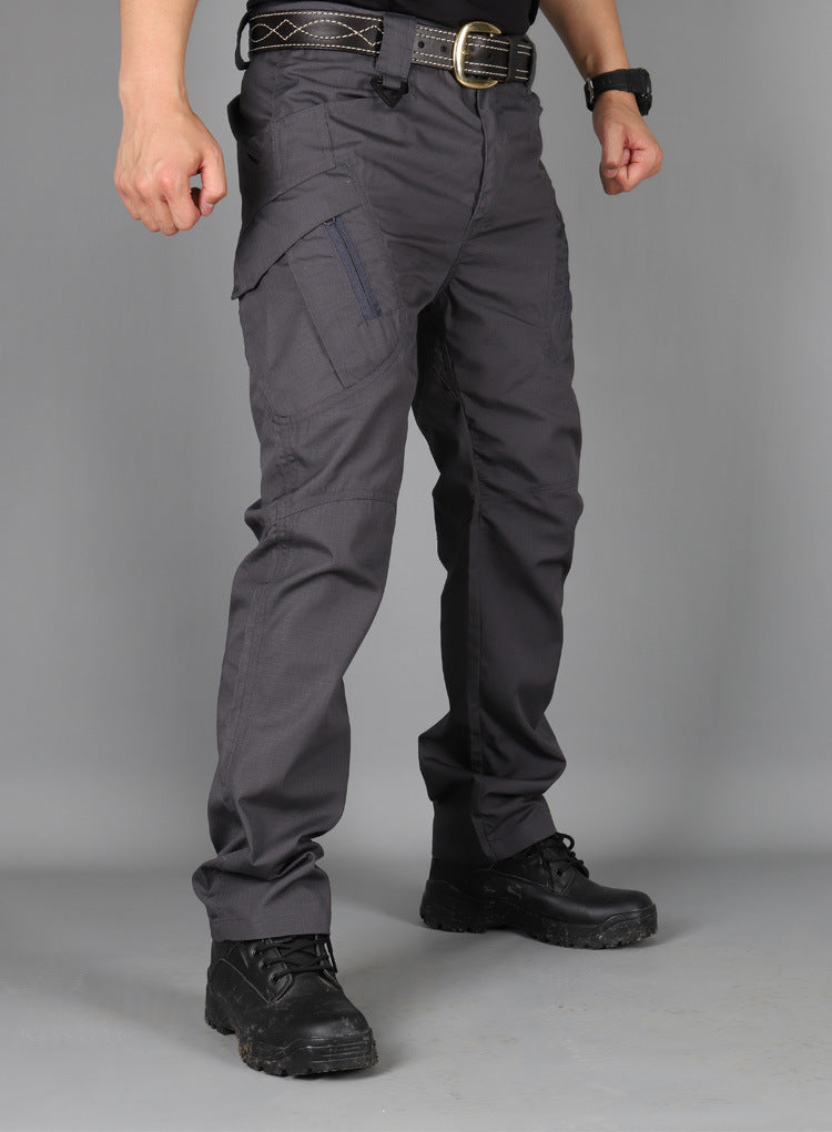 Men's Tactical Camouflage Pants with Multi-Pockets