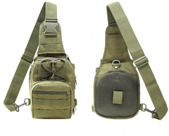 Tactical Hamburger Chest Bag - Camouflage Outdoor Sling
