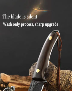 Multi-Purpose Beveled Stone Washing Straight Knife