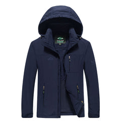 Lightweight Men's Military-Style Waterproof Jacket