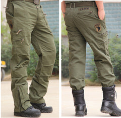 Men's Loose Straight Leg Camouflage Tactical Pants
