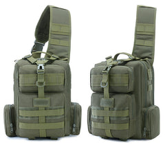 Tactical Army Fan Backpack for Fishing and Cycling