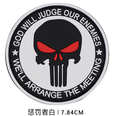PVC National Flag Patch - Tactical Backpack Accessory