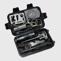 Survival Tool Set for Outdoor Emergency and Travel