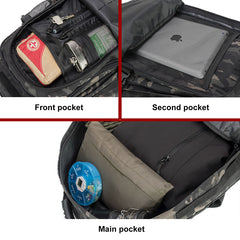 Multi-functional Large-capacity Tactical Backpack